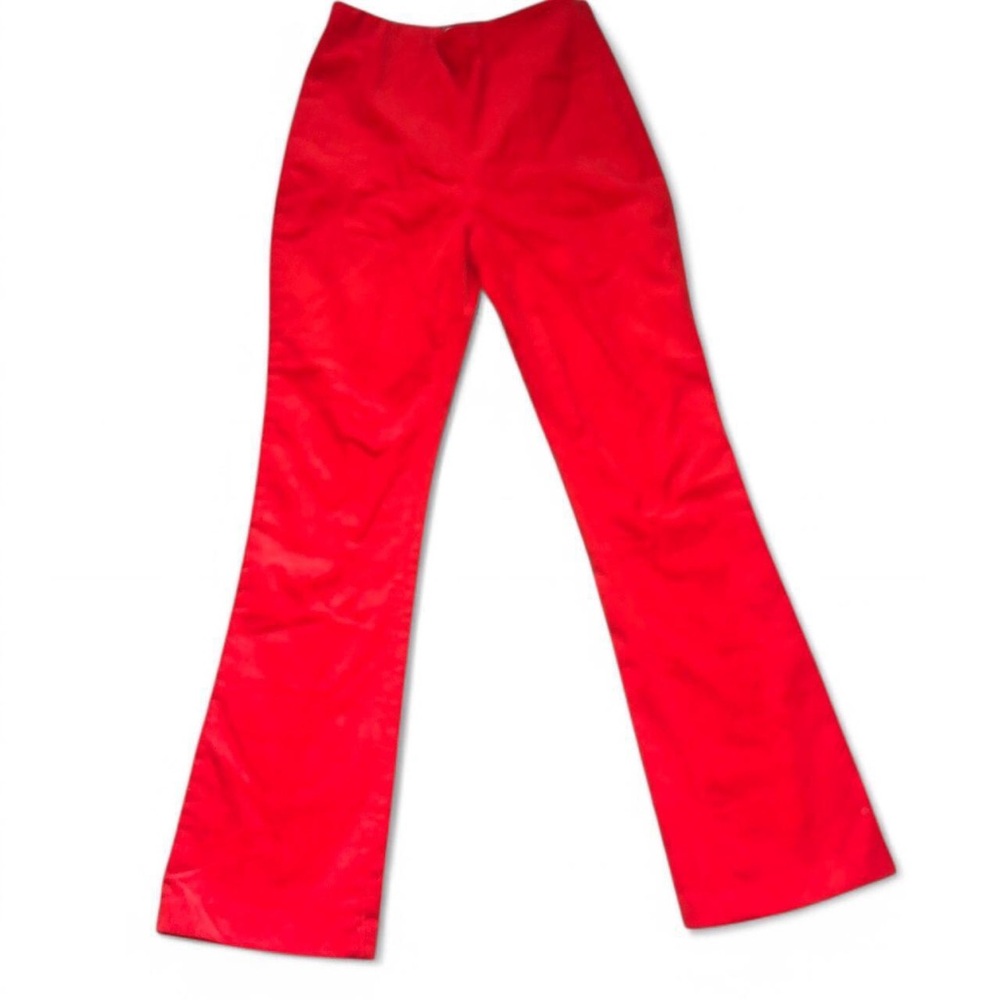 Vibrant Tuckernuck Red Flared Pants
